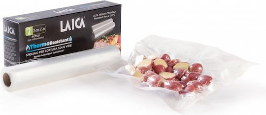 Laica TR2000 Σαγρέ Σακούλες για Συσκευές Vacuum 250mm x 3m 2 Ρολά