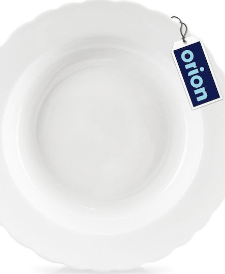 Orion Πιάτο Βαθύ από Πορσελάνη με Διάμετρο 24cm