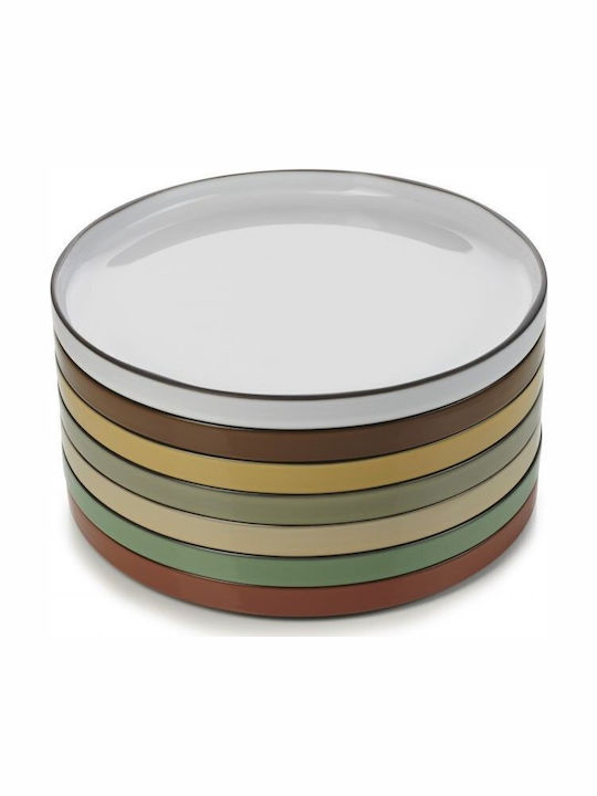 Revol Revol Serving Plate Shallow Green with Diameter 28cm