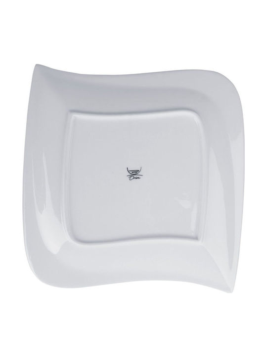 Orion Plate Shallow made of Porcelain with Diameter 25cm
