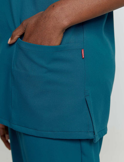 Velilla Mito Unisex Blue Medical Blouse