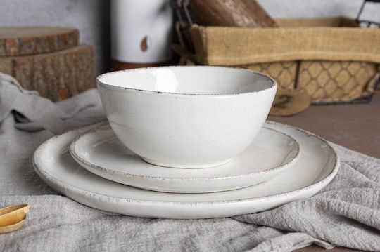 Domoletti Plate Shallow with Diameter 27cm