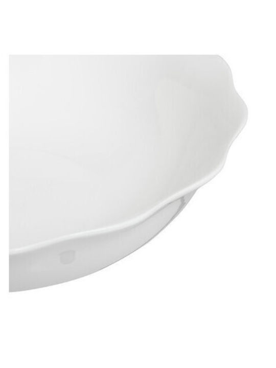Atmosphera Salad Bowl White 22.7x22.7x6.5cm