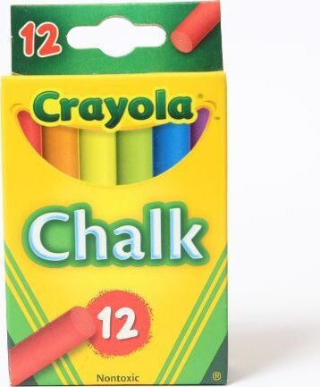 Colored School Chalk Children Chalk Crayola 12 Colors