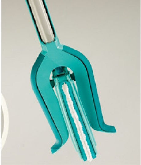Perie de podea de 40 cm cu mâner telescopic