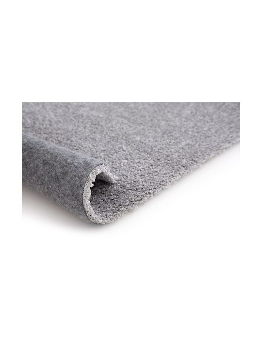 Decostar Dolce 71181-060 Teppich Rechteckig Synthetisch,Polyester/Cotton/Leather Gray