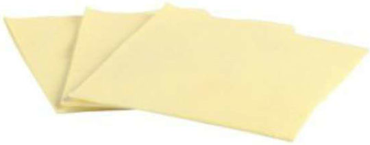 Soft Care Οδοντιατρική Πετσέτα Κίτρινη 2ply + 1ply χωρίς Dispenser 500τμχ
