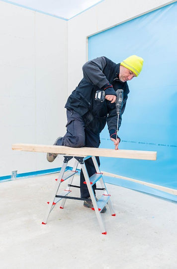 Philips Ladder Aluminum with 2x3 Steps 65cm