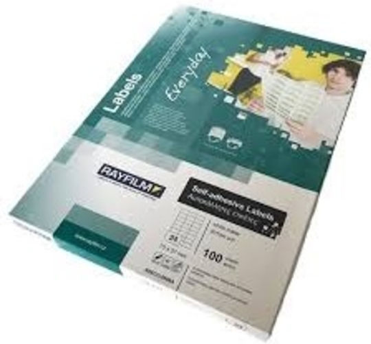 Rayfilm 2400 Самозалепващи A4 етикети Everyday 70x37мм