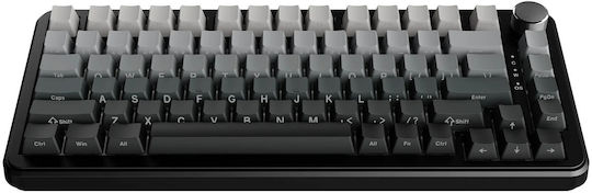 Ajazz AK820 Gaming Μηχανικό Πληκτρολόγιο Tenkeyless με Magnetic διακόπτες και RGB φωτισμό (Αγγλικό US) Gradient Grey