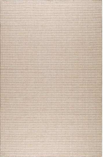 Tapicap Maki Rug Rectangular Wool Sand