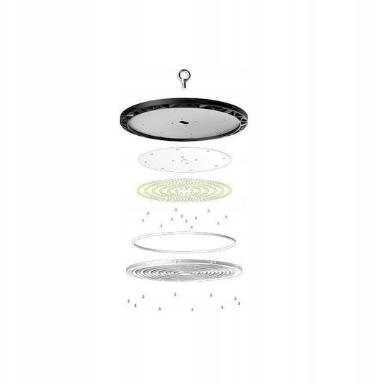 Orion Commercial Bell Light 100W Cool White with Built-in LED White