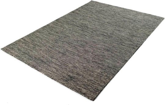 Tapicap Biento Kelim Χαλί Διάδρομος Μάλλινο Anthracite 70x150cm