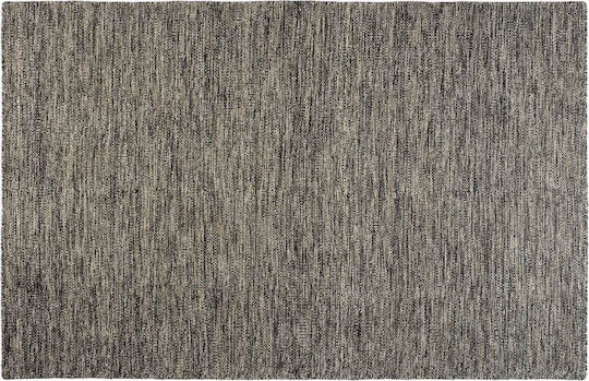 Tapicap Biento Kelim Χαλί Διάδρομος Μάλλινο Anthracite 70x150cm