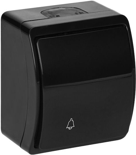 Orno Knopf Glocke in Schwarz Farbe