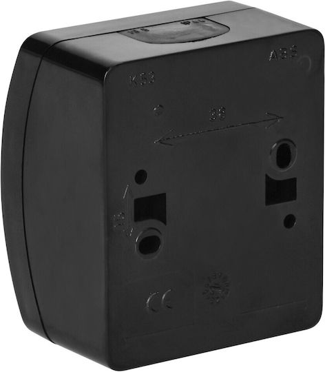 Orno Knopf Glocke in Schwarz Farbe