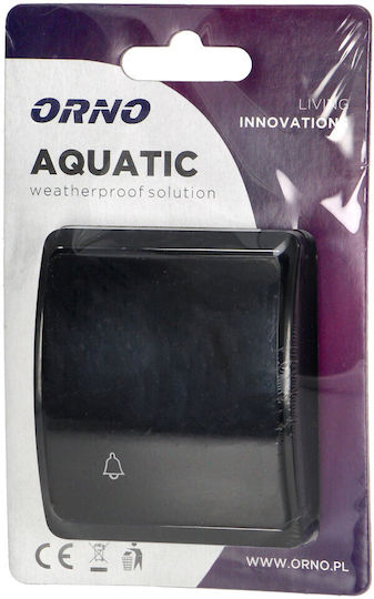 Orno Knopf Glocke in Schwarz Farbe