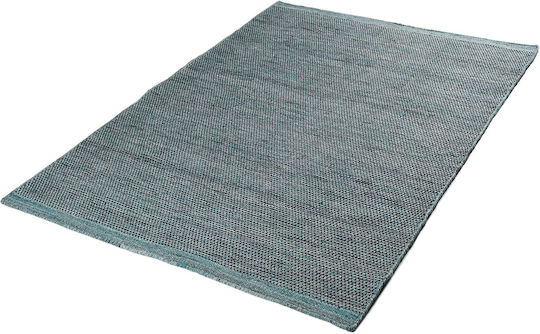 Tapicap Rebot Pet Rug Rectangular Aqua