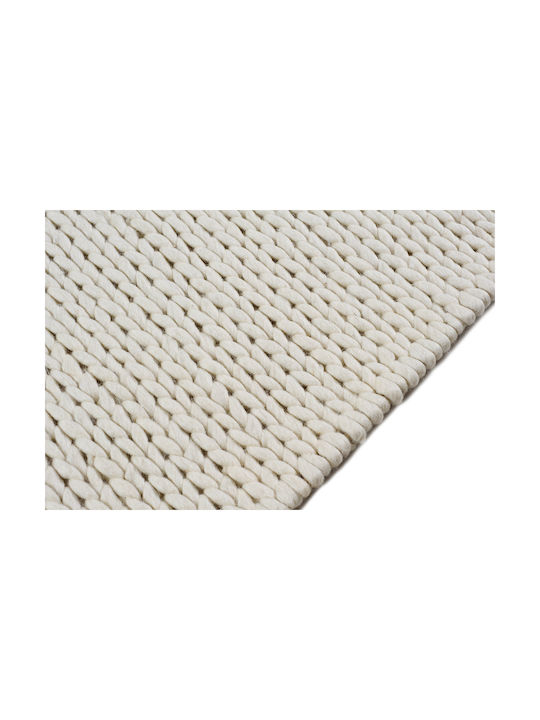 Tapicap Sumak Handwoven Rug Килим Правоъгълена Вълна Слонова кост