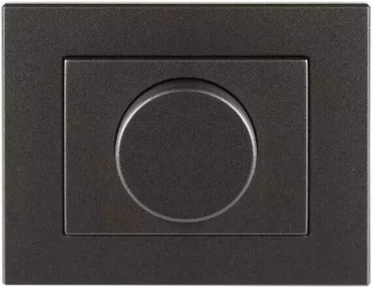 Harry Potter Vertiefter Klassischer Rotierender Dimmerschalter 400W in Grau Farbe