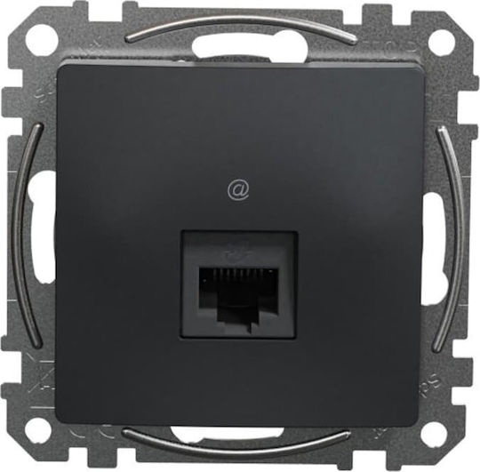 Schneider Electric Gn.komp.rj45 5utp Schwarz Anthra.sedna Des