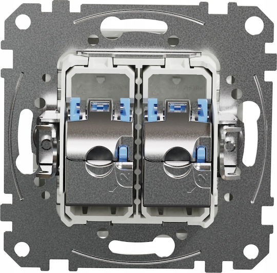 Schneider Electric General Component 2xRJ45 6STP White Sedna Des