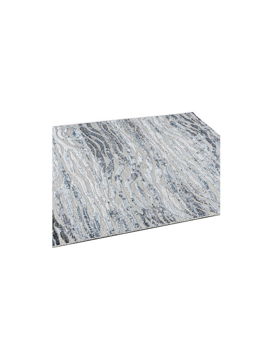 Madi Phantom Tisser Rug Rectangular Grey Blue