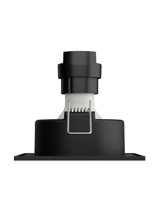 Philips Milliskin Round Metallic Recessed Spot with Integrated LED and Natural White Light White 9x9cm. 1pcs
