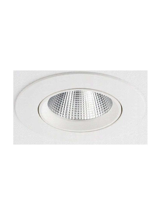 Nowodvorski Recessed Spot with Integrated LED and Natural White Light White 1pcs