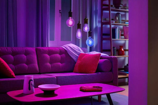 WiZ Smart Λάμπα LED 6.3W για Ντουί E27 και Σχήμα G95 RGB 470lm