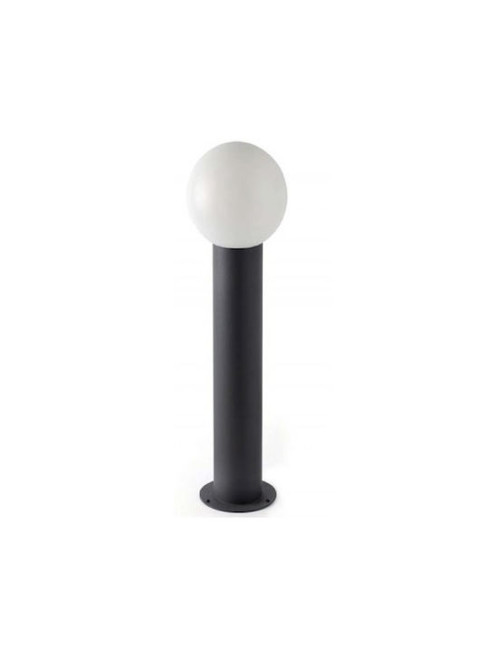 Faro Barcelona Moon Outdoor Floor Lamp Small Post 15W for E27 Socket Black