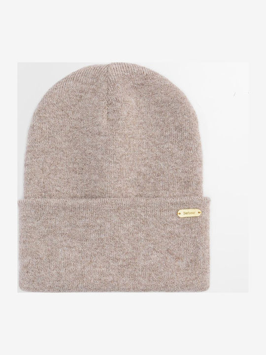 Winona Frauen Set mit Beanie Gestrickt in Braun Farbe