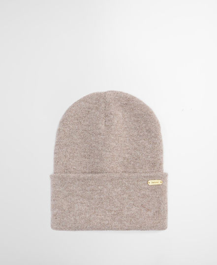 Winona Set with Beanie Knitted in Brown color