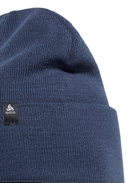 Skadi Beanie Unisex Knitted Beanie in Blue Color