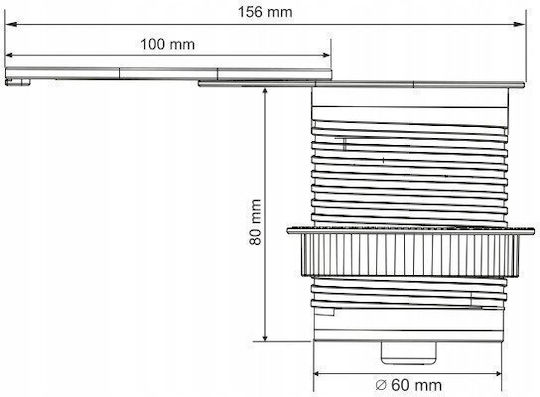 Furniture Nest? 6cm Recessed Into Countertop Sliding Lid Usb Charger 1.9m Cable 1x2p+z French 1xusb Type A+c
