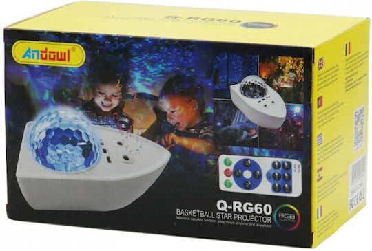 Andowl Projector Φωτιστικό LED RGB Party Light Andowl Projector Φωτιστικό LED RGB Party Light