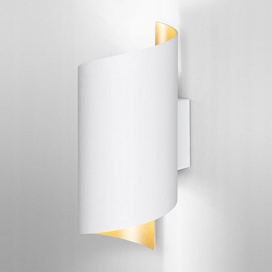 Ledvance Twist Modern Lumină de Perete cu LED Integrat și Lumină Alb Cald 127x23x9.5cm