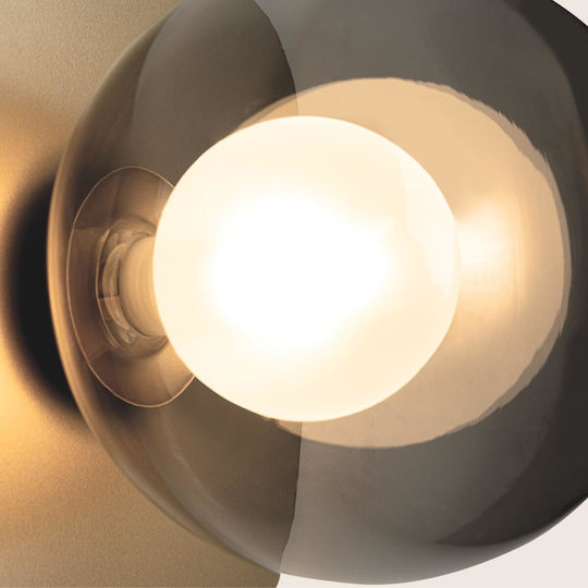 Zambelis Lights Lamp Wall with Socket G9 Gray 16.4cm