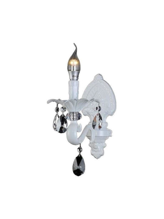 Universo Illuminazione Leuchte Wand Weiß 14cm Universo Illuminazione Leuchte Wand Weiß 14cm