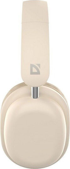 Defender Freemotion B640 Ασύρματα / Ενσύρματα Over Ear Ακουστικά με 22 ώρες Λειτουργίας Μπεζ