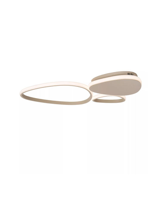 Lucide Lightning Samling Ceiling Mount Light Brown with Integrated LED