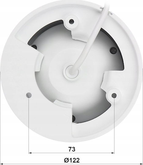 Dahua IPC-HDW3842T-ZS-2712 IP Surveillance Camera HD 720P Waterproof with Microphone and Lens 2.7-12mm