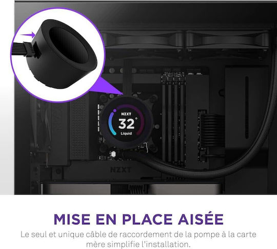 NZXT Kraken Elite 360 Răcire Cu Lichid AIO CPU Cu 3 Ventilatoare 120mm