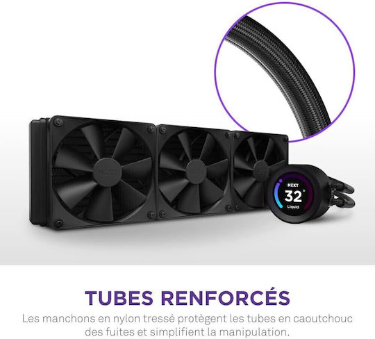 NZXT Kraken Elite 360 Răcire Cu Lichid AIO CPU Cu 3 Ventilatoare 120mm