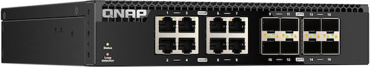 QNap QSW-3216R-8S8T Negestionat L2 Switch cu 8 Porturi Ethernet