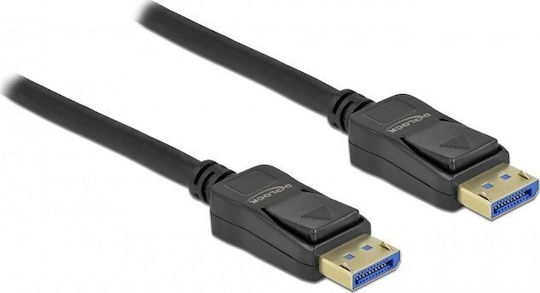 Delock Displayport 2.0 мъжки към Displayport мъжки кабел 10k 3 м