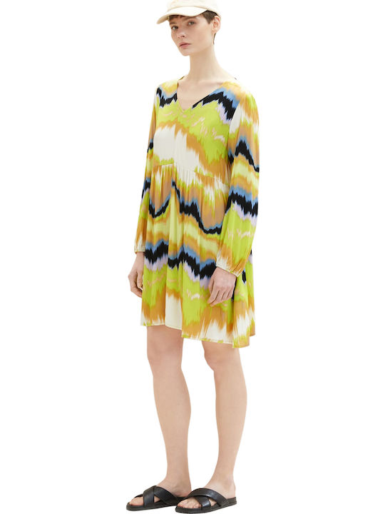 Summer Mini Dress Yellow