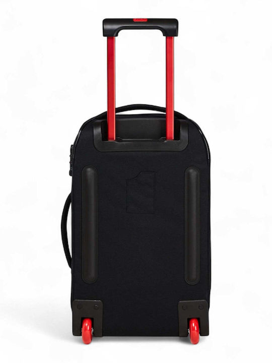 Satch Cabin Travel Suitcase Black with 4 Wheels