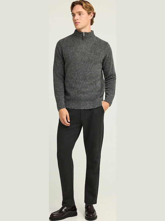 Langarm-Pullover Gray