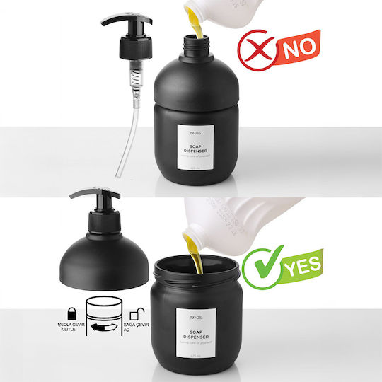 Set Accesorii Pentru Baie Din Sticlă Neagră 3 Buc